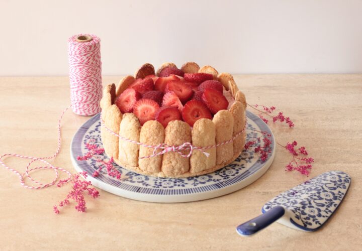 Charlotte de frutillas