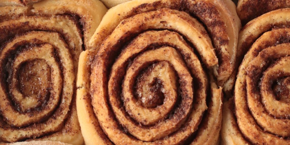 Rollos de canela para el desayuno