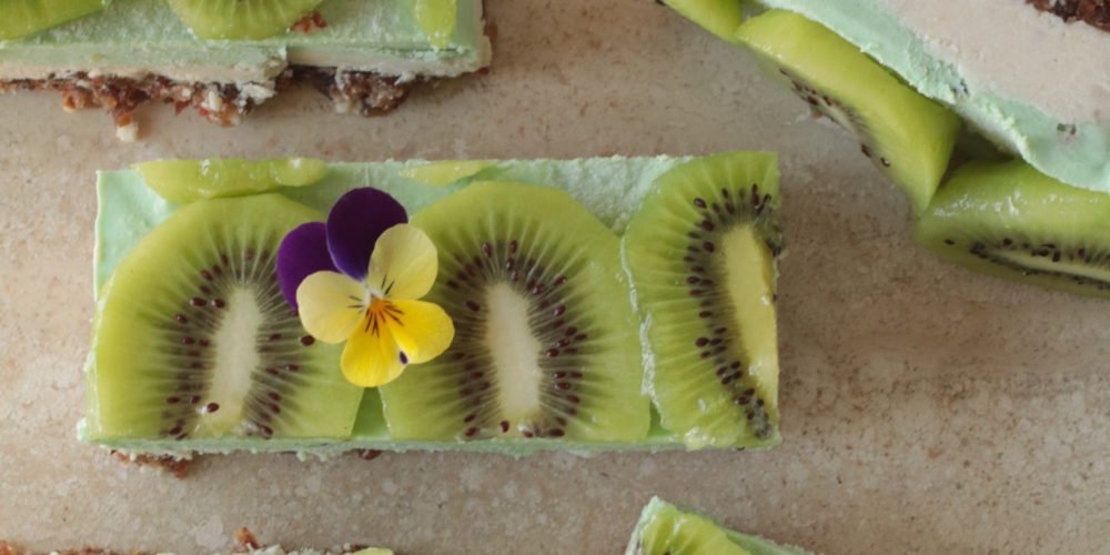 Postre de kiwi y jengibre