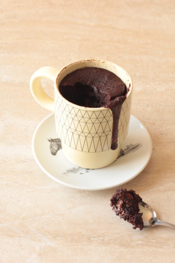 Mug cake chocolate 