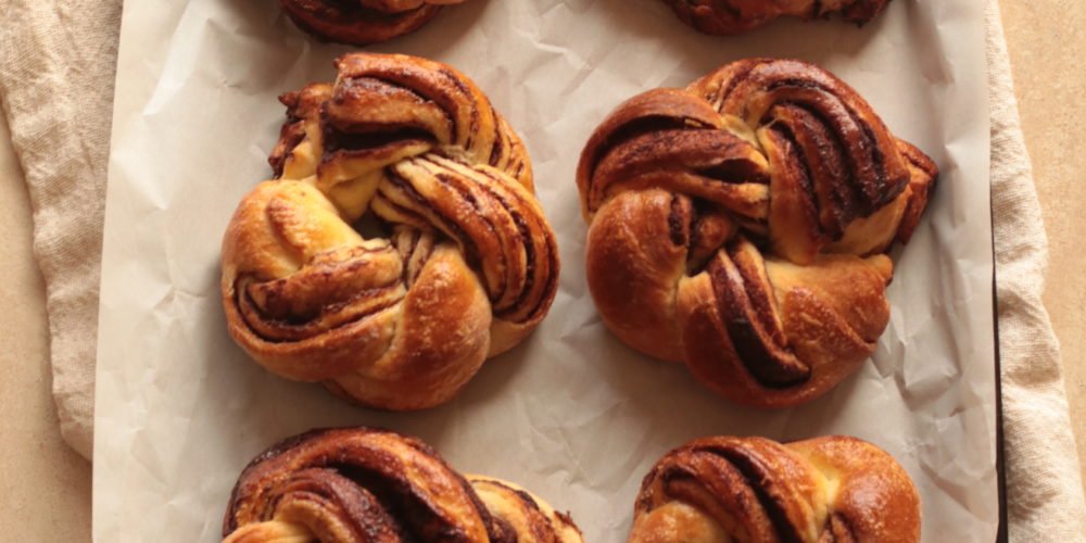 Brioche de chocolate