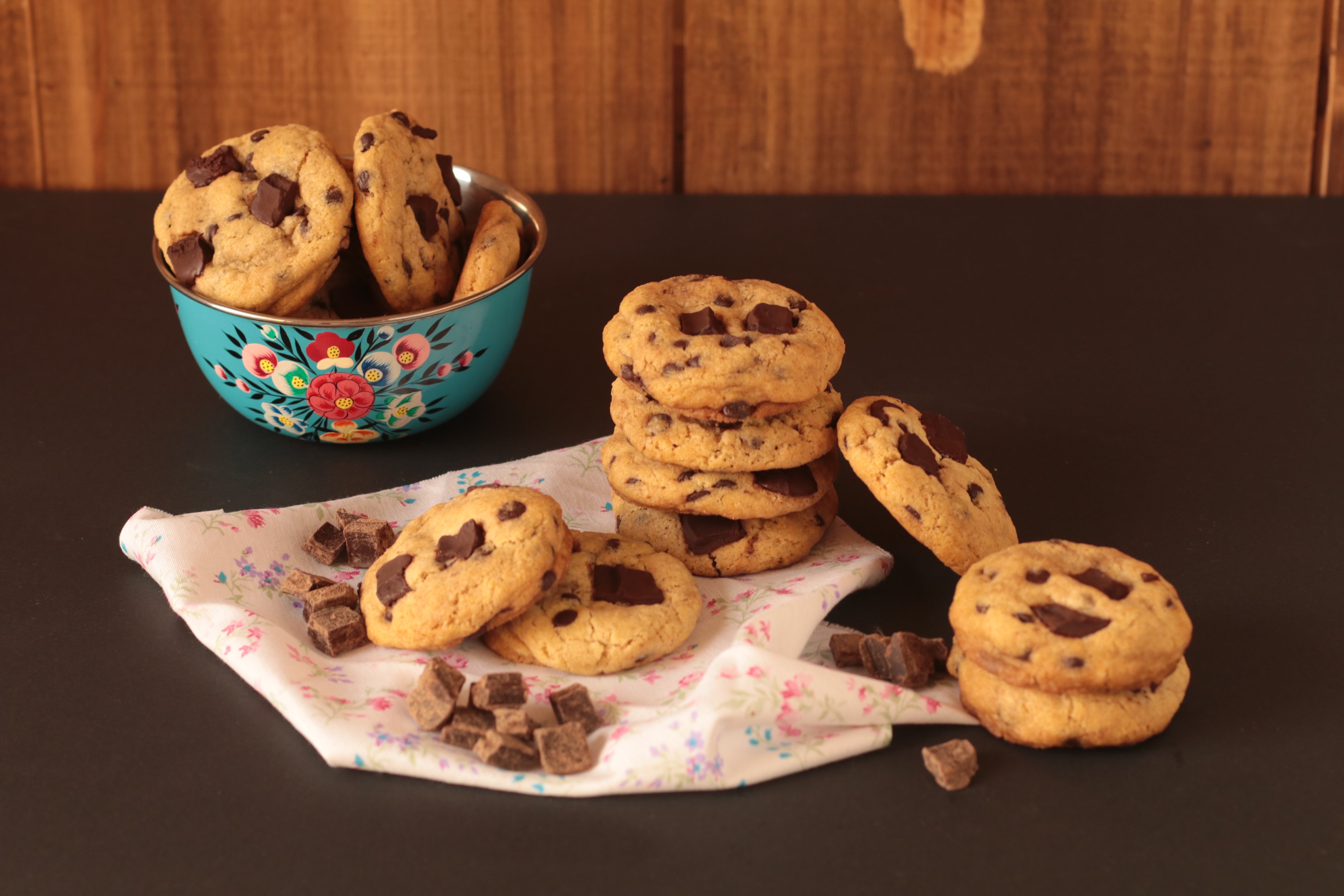 Galletas de chips de chocolate