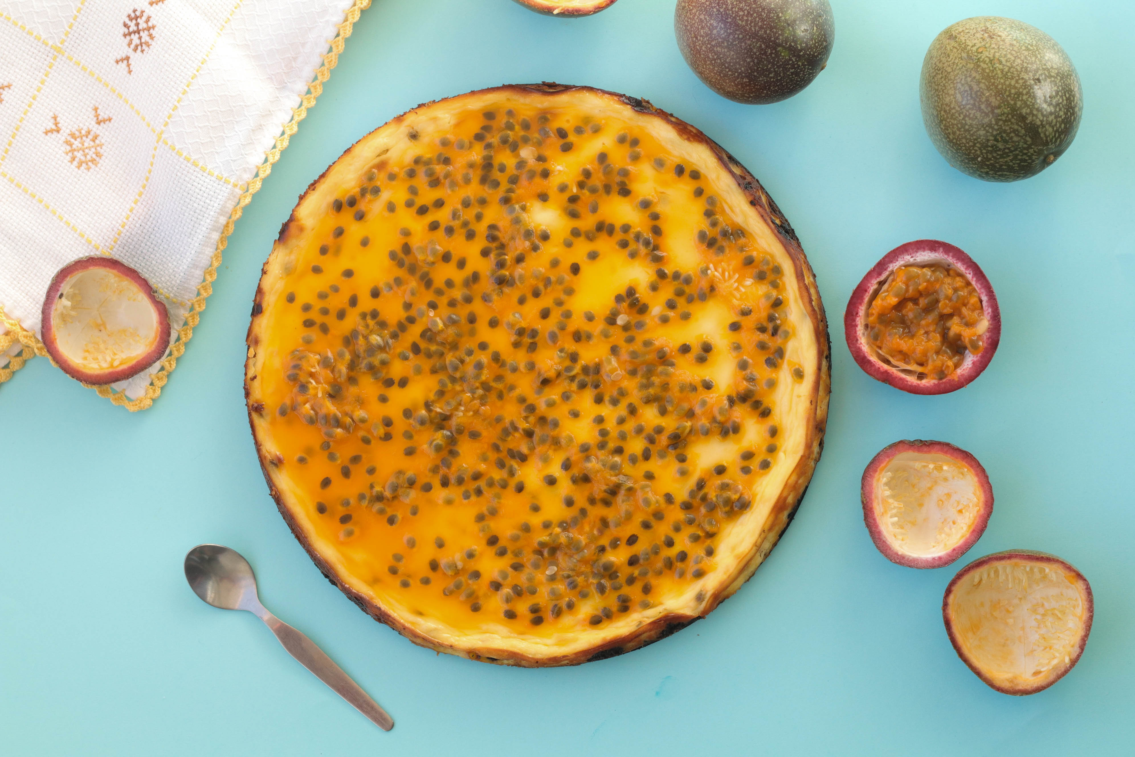 Cheesecake de maracuyá