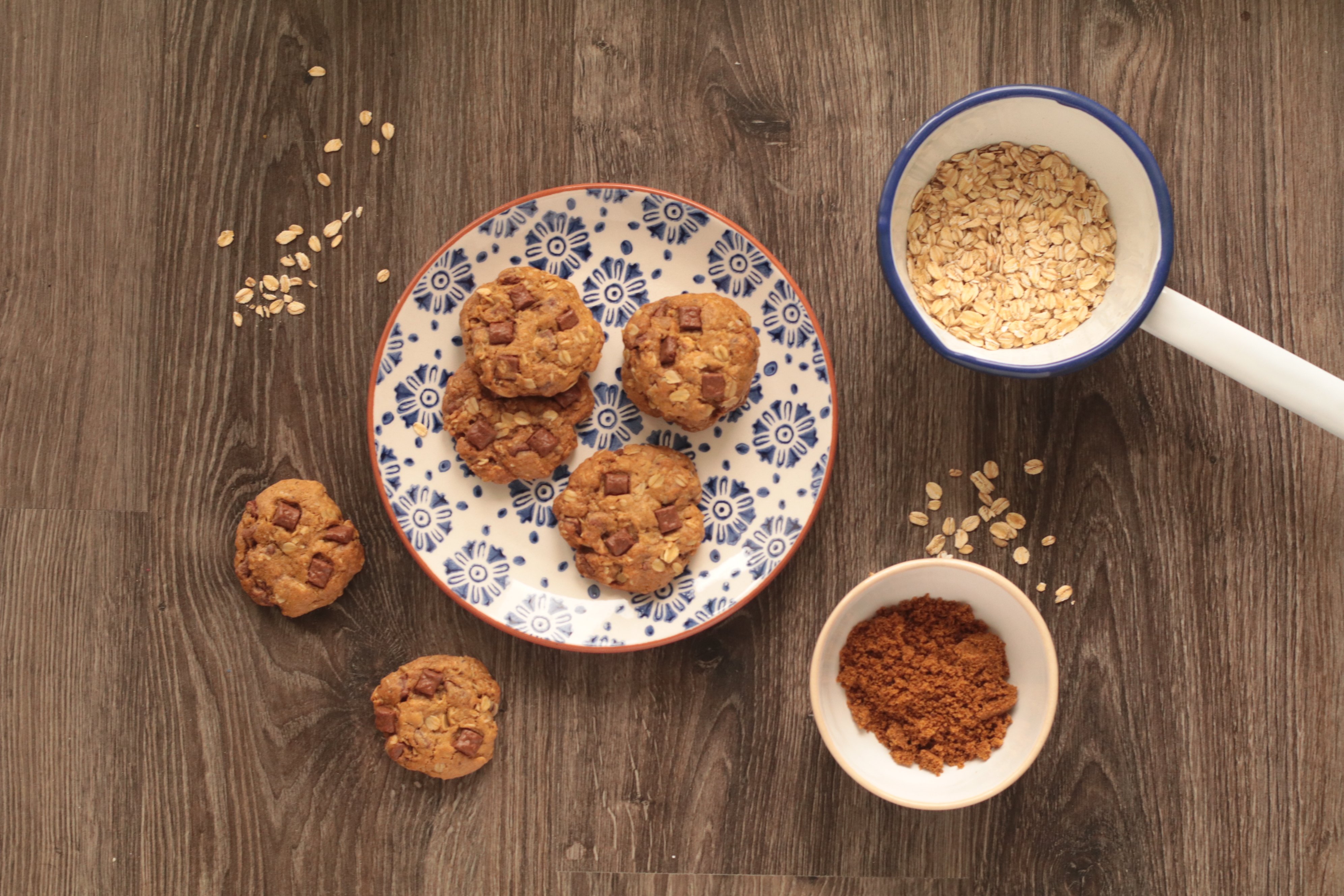 Galletas veganas de chocolate