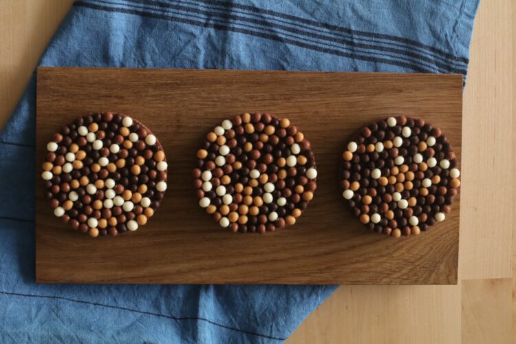 Tartas de chocolate y praliné