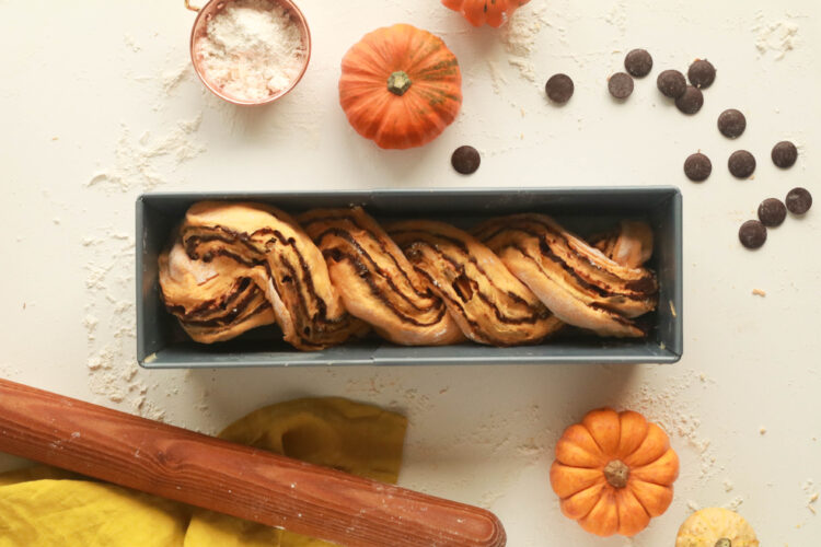 Bakba de zapallo y chocolate