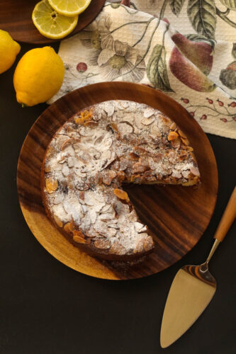 Torta italiana de ricotta y limón