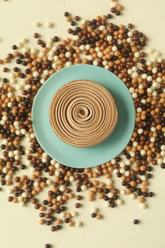 Tarta de café «tourbillon»