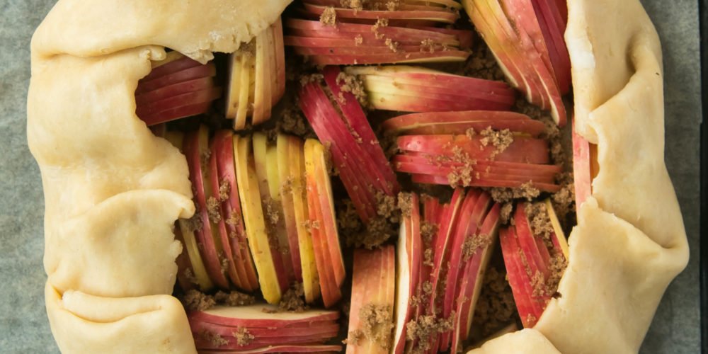 Galette de manzanas y canela