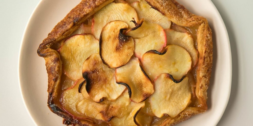 Galette de manzanas y limón