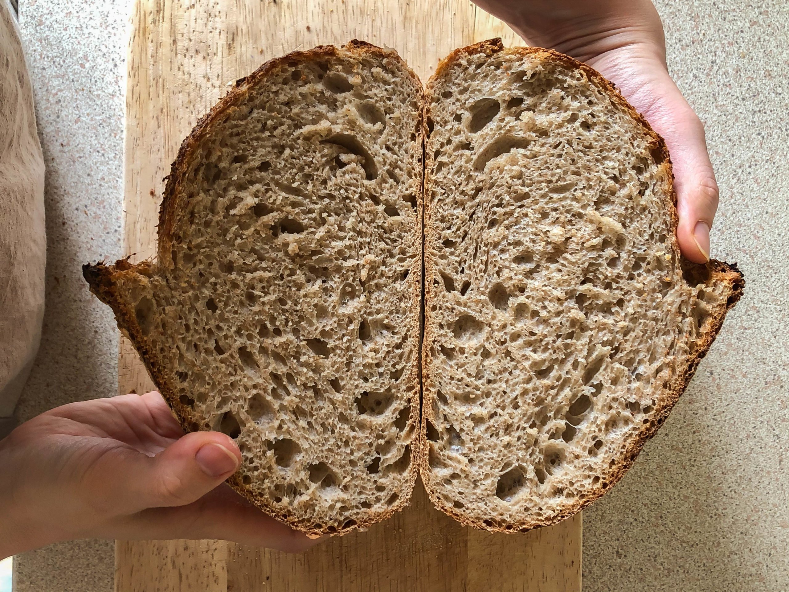 Pan de masa madre